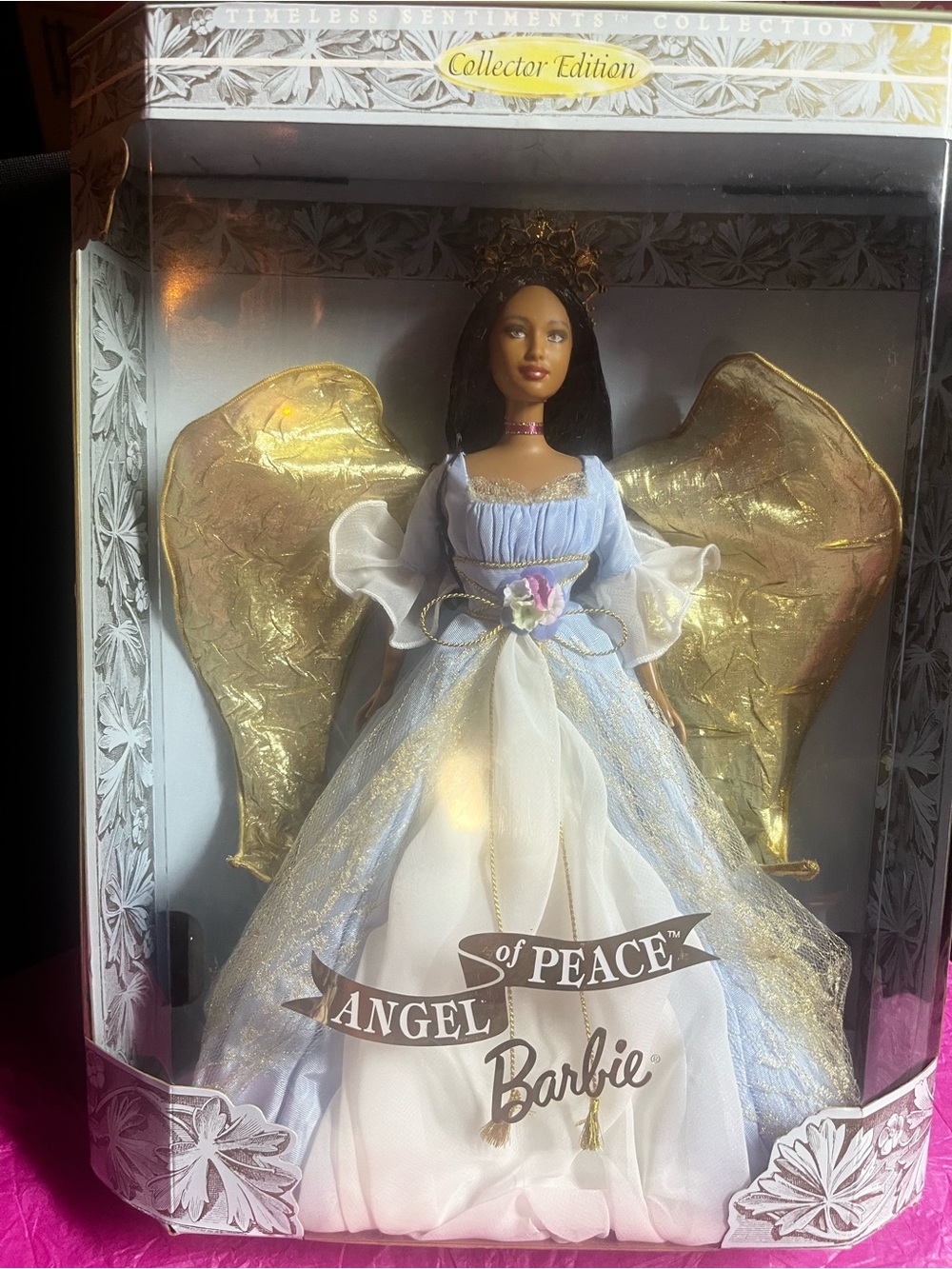 1999 African American Angel of Peace Holiday Barbie Doll Model# 24241 NRFB